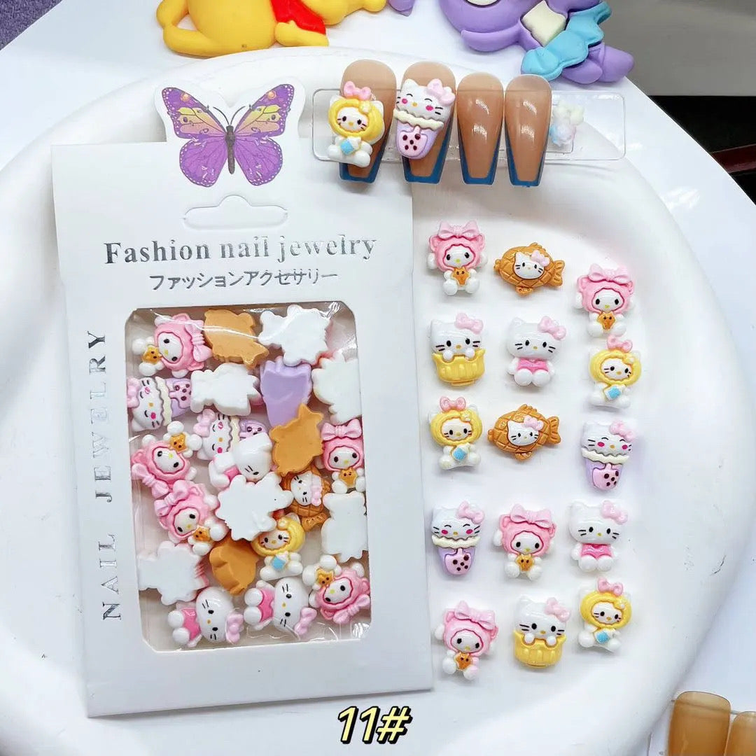 Nail Charm 3D Cartoon 20pcs/bag #11 Beyond Beauty Page