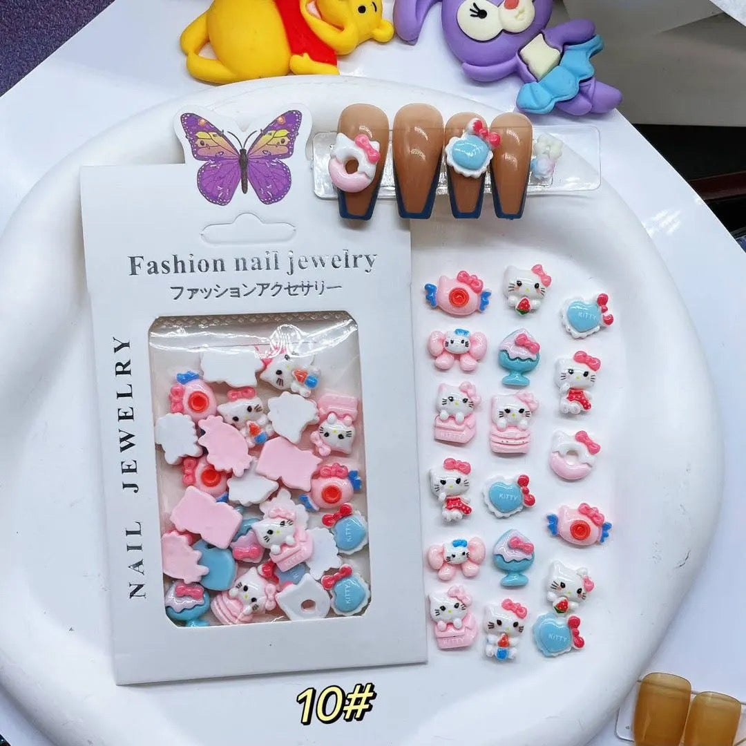 Nail Charm 3D Cartoon 20pcs/bag #010 Beyond Beauty Page