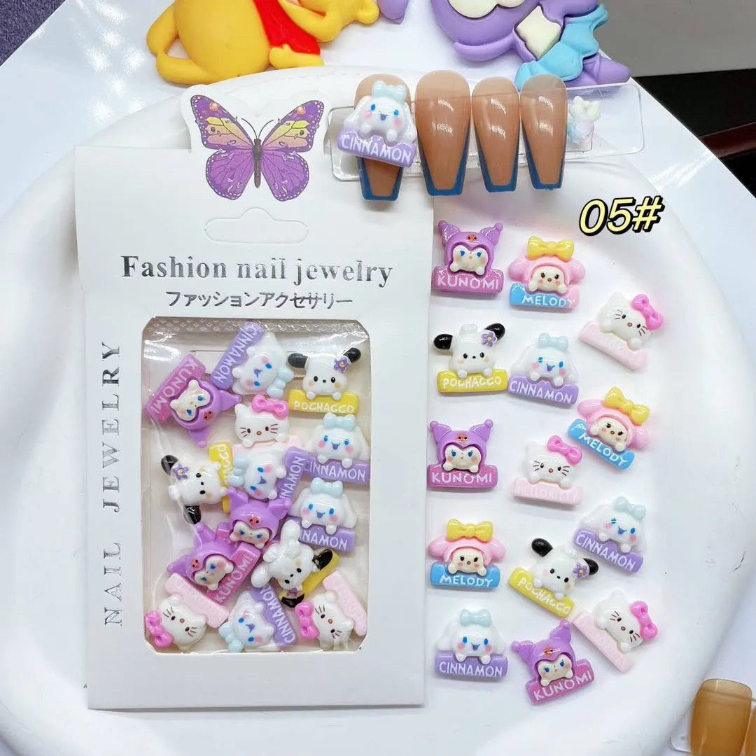 Nail Charm 3D Cartoon 20pcs/bag #05 Beyond Beauty Page