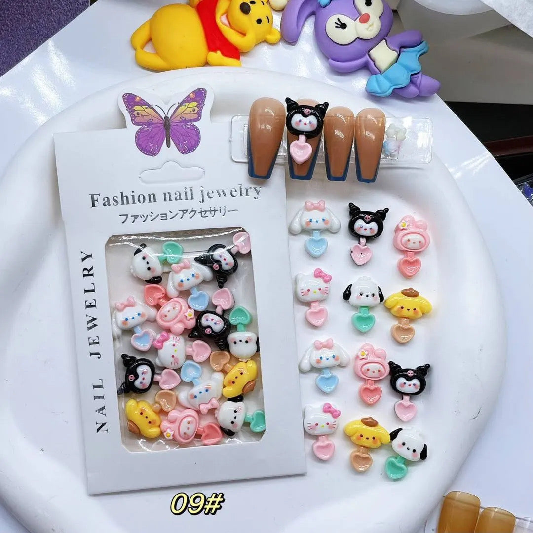 Nail Charm 3D Cartoon 20pcs/bag #09 Beyond Beauty Page