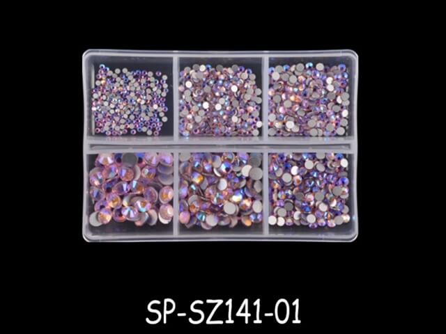 Nail Rhinestones Crytal AB Premier Nail Supply