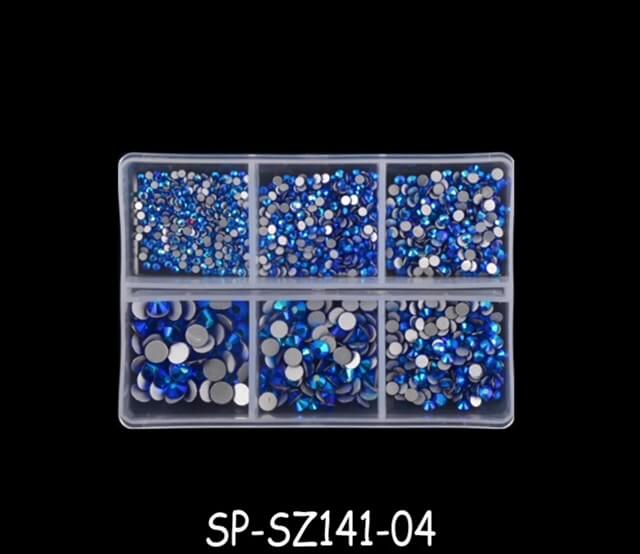 Nail Rhinestones Crytal AB Premier Nail Supply