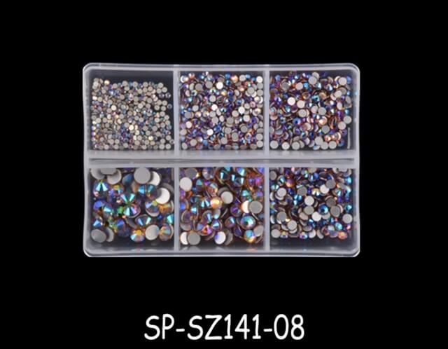 Nail Rhinestones Crytal AB Premier Nail Supply
