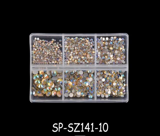 Nail Rhinestones Crytal AB Premier Nail Supply