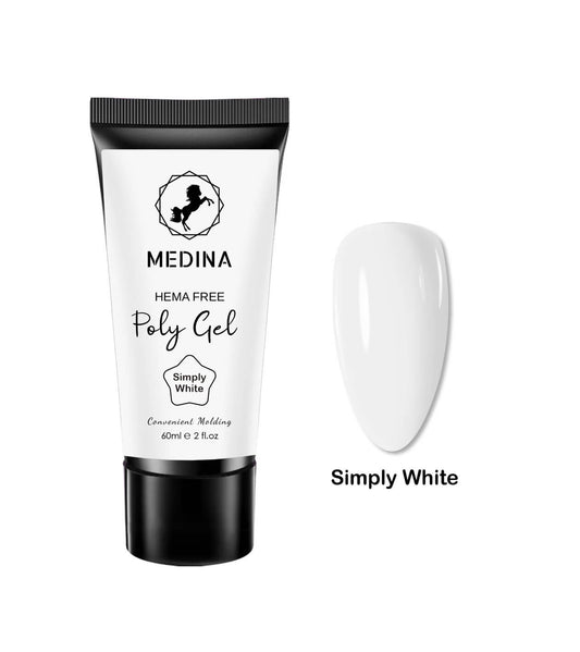 Medina - Polygel Simply White 2oz Medina