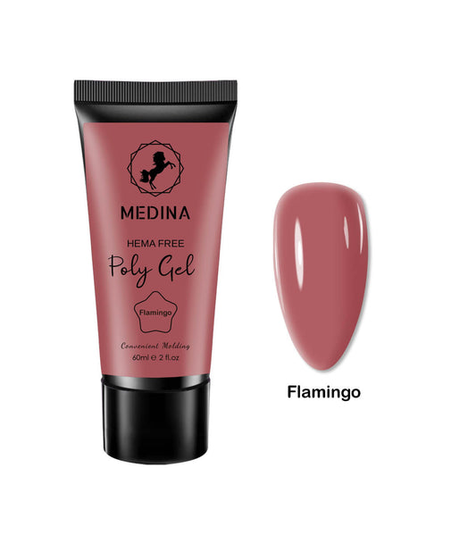 Medina - Polygel Flamingo 2oz medina