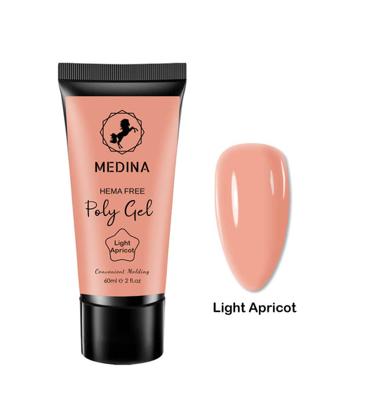 Medina - Polygel Light Apricot 2oz Medina