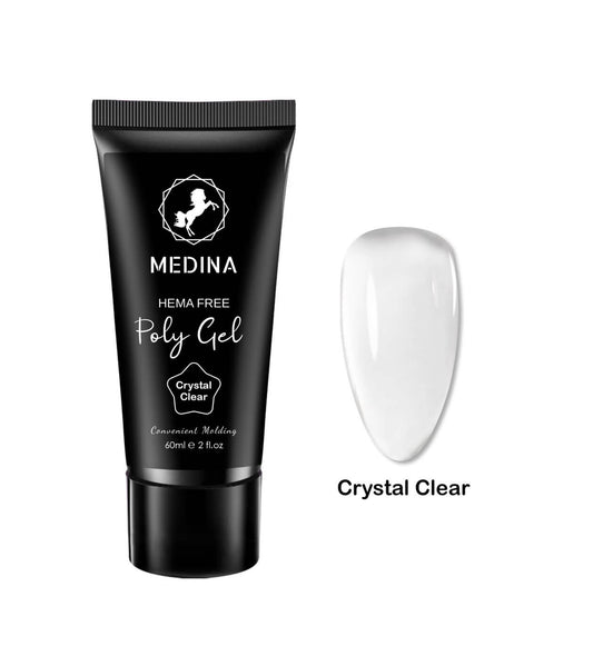Medina - Polygel  Crytal Clear 2oz Medina