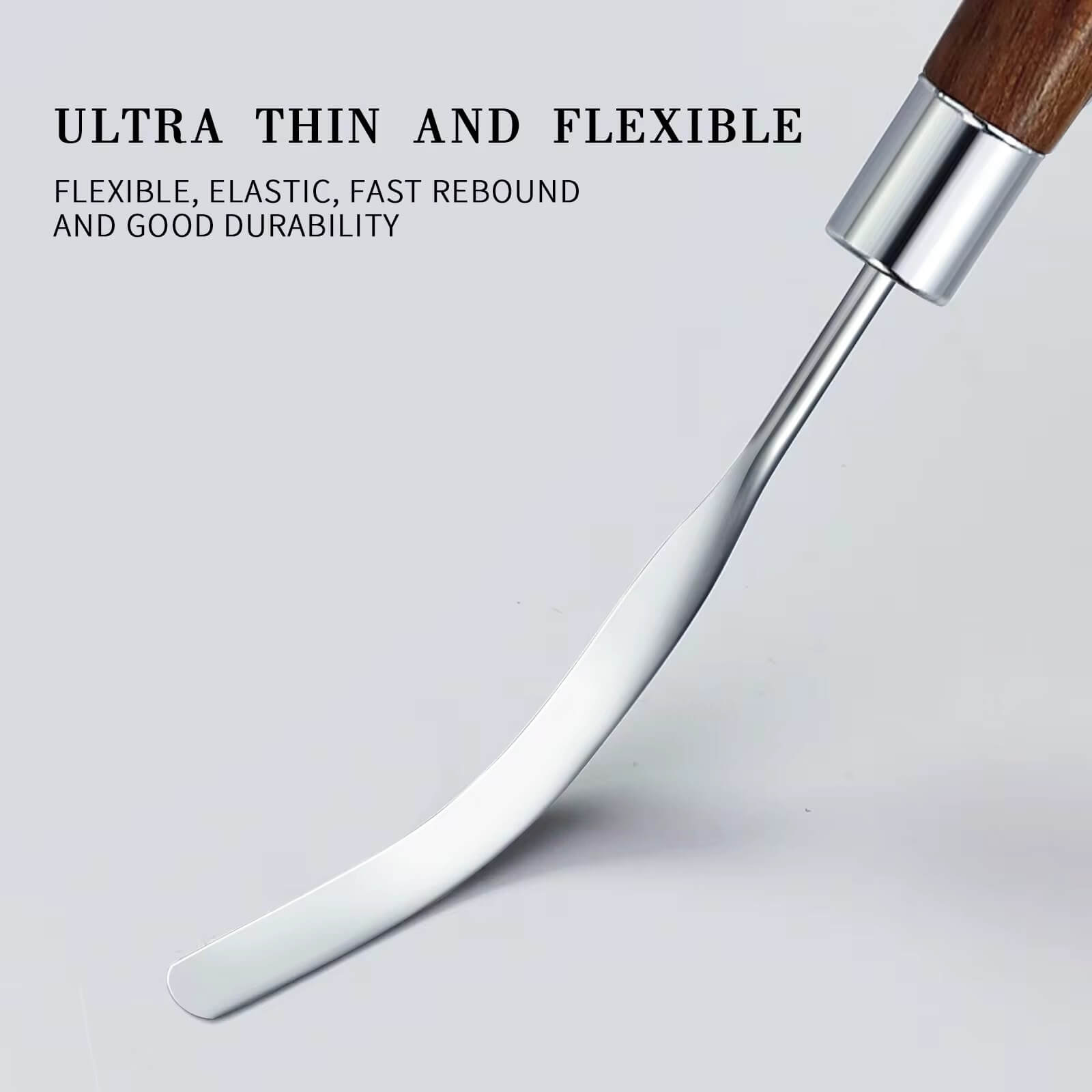 Stainless Steel Nail Tool Natural Wood Mixing Gel Premier Nail Supply