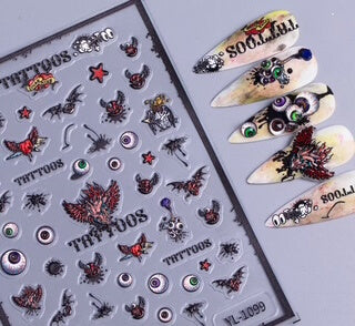 Nail Sticker Halloween #YL1099 Premier Nail Supply