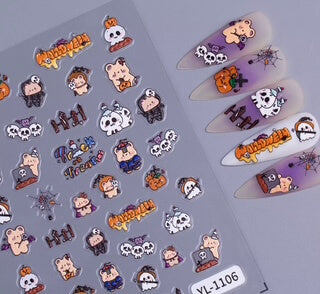 Nail Sticker Halloween #YL1106 Premier Nail Supply