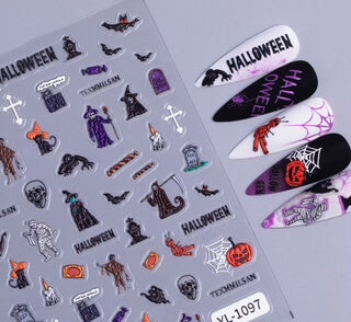 Nail Sticker Halloween #YL1097 Premier Nail Supply