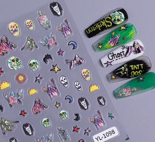 Nail Sticker Halloween #YL1098 Premier Nail Supply