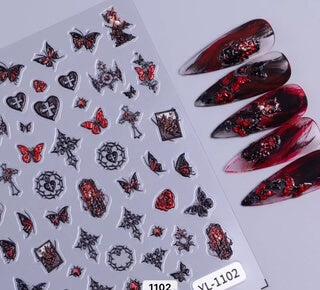 Nail Sticker Halloween #YL1102 Premier Nail Supply