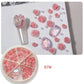 Nail Charm 3D Rose Flower with Pearl and Oval Rhinestone Premier Nail Supply