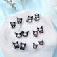 Nail Charm Kawaii Kuromi Resin 12pcs/Bag