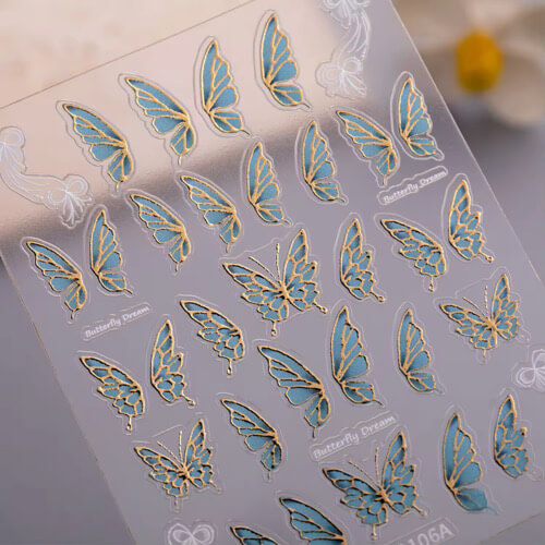 Nail Sticker Butterfly Dream #SL1106A Premier Nail Supply