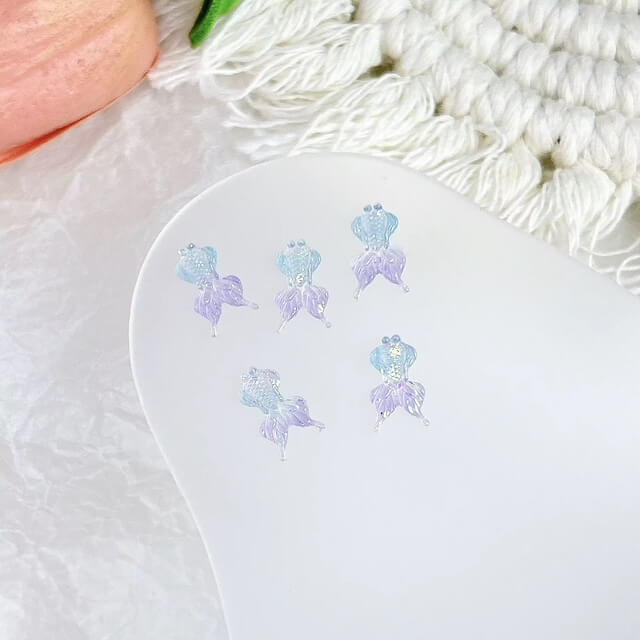 Nail Charm 3D Summer Ocean, Seashell, Mermaid Premier Nail Supply