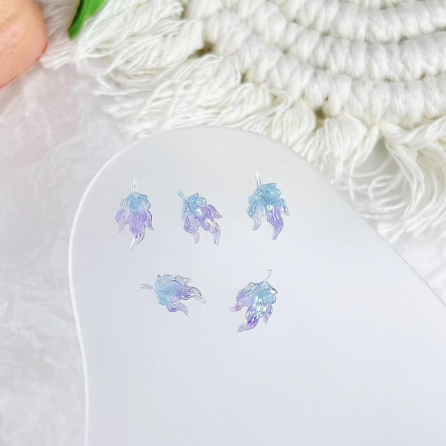 Nail Charm 3D Summer Ocean, Seashell, Mermaid Premier Nail Supply