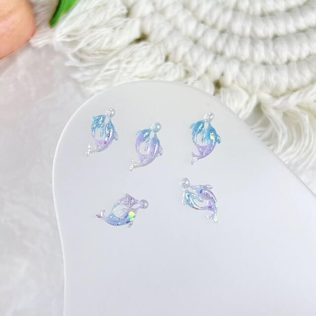 Nail Charm 3D Summer Ocean, Seashell, Mermaid Premier Nail Supply