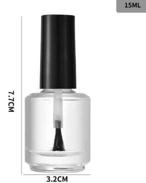 Empty Bottles  Glass Nail Polish  with Brush 1pcs Beyond Beauty Page