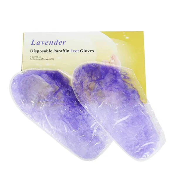 Paraffin Lavender Wax Feet Disposable 1Pairs or Box Beyond Beauty Page