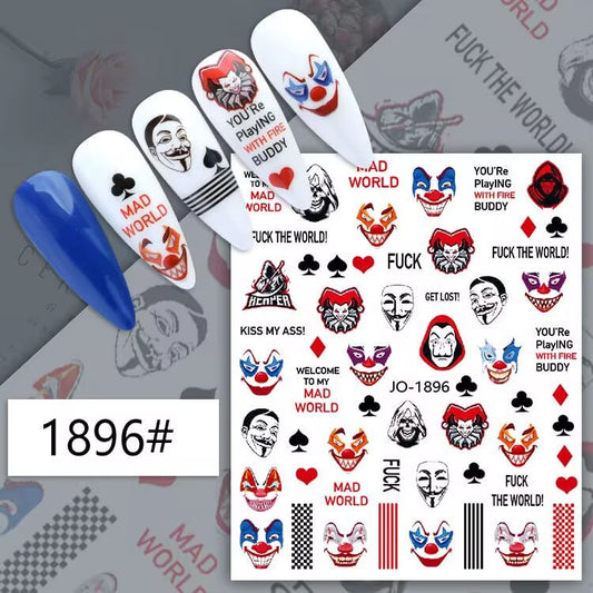 Nail Sticker Halloween #JO1896 Premier Nail Supply