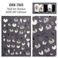 Nail Sticker Halloween Ghost, White Pumpkin #DH765 Premier Nail Supply