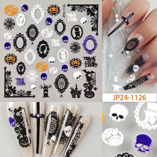 Nail Sticker Halloween Spooky Mirror #JP241126 Premier Nail Supply