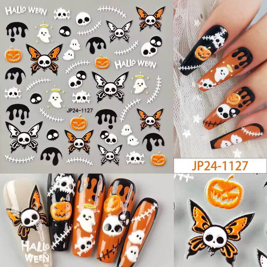 Nail Sticker Halloween Butterfly #JP241127 Premier Nail Supply