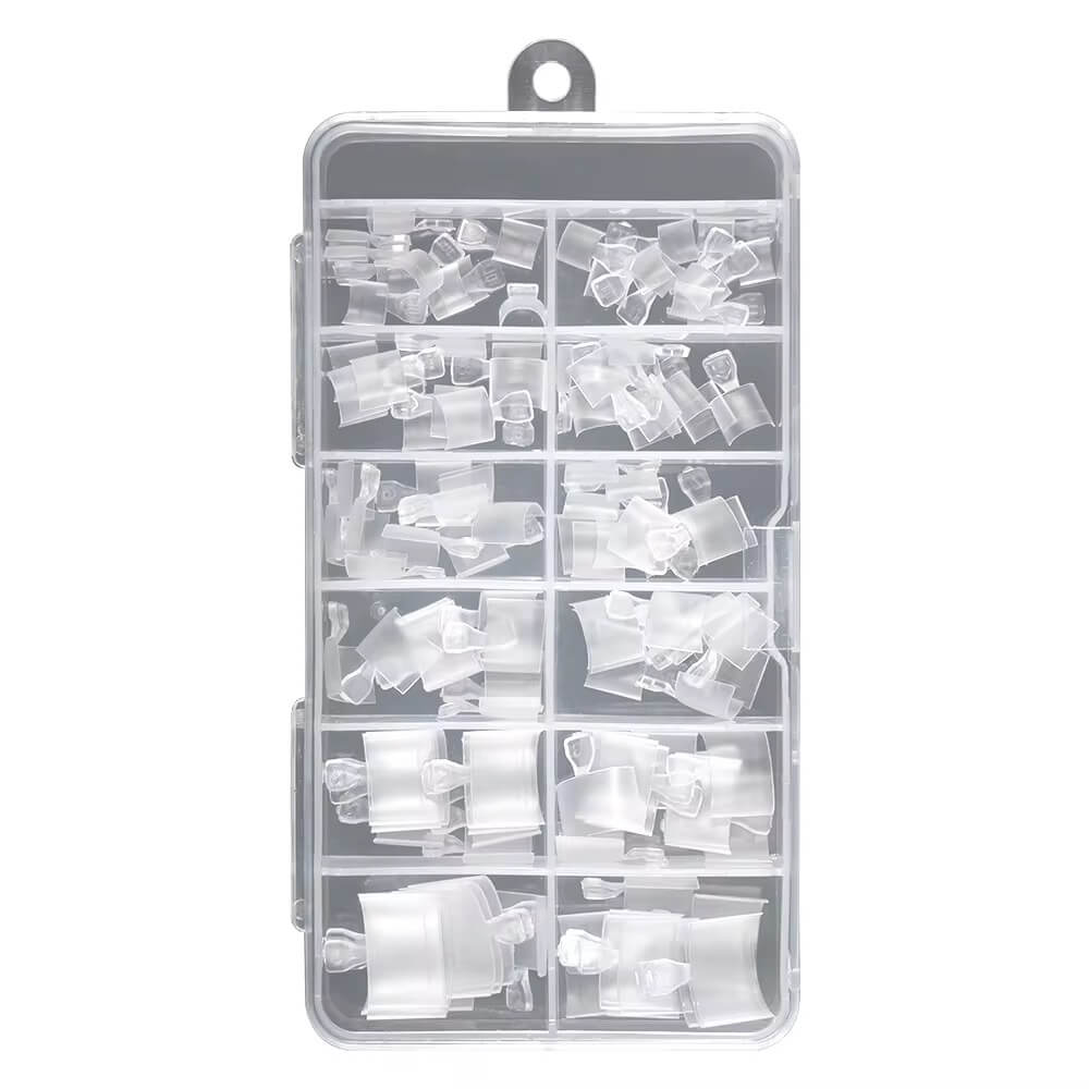Toenail Tips Half Cover Square Extensions Premier Nail Supply