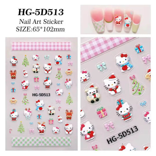 Nail Sticker Merry Christmas #HG5D513 Premier Nail Supply