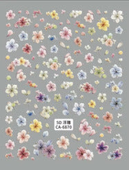 Nail Sticker Hawaii Flowers #5DCA6870 Premier Nail Supply