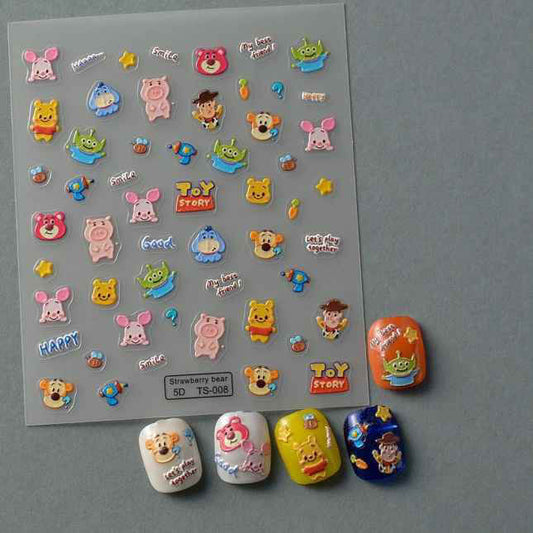 Nail Sticker 5D Toy Story 5DTS008 Premier Nail Supply