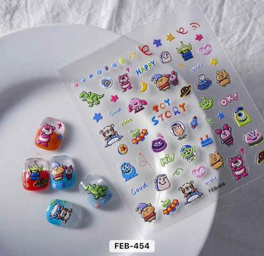 Nail Sticker Toy Story - FEB454 Premier Nail Supply