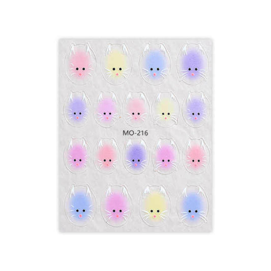 Nail Sticker Cat - #MO216 Premier Nail Supply