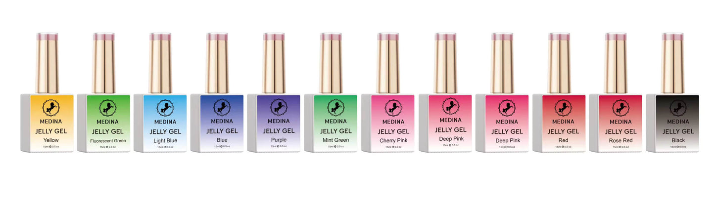 Medina - Jelly Gel Polish Brown 15ml Medina