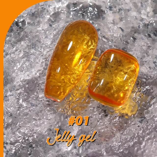 Medina - Jelly Gel Polish Yellow 15ml Medina