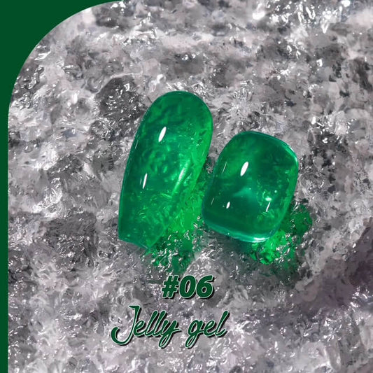 Medina - Jelly Gel Polish Mint Green 15ml Medina