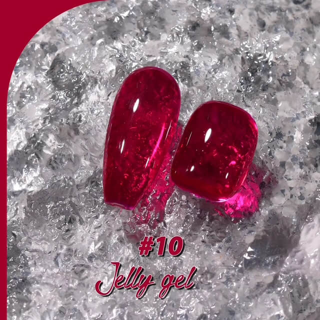 Medina - Jelly Gel Polish Rose Red 15ml Medina