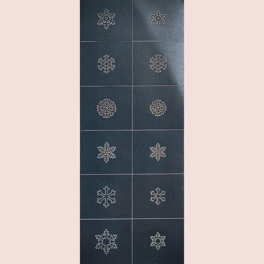 Airbrush Stencils Nail Stickers Christmas Snowflake Flame. Premier Nail Supply