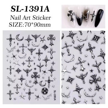 Nail Sticker #SL1391A Premier Nail Supply