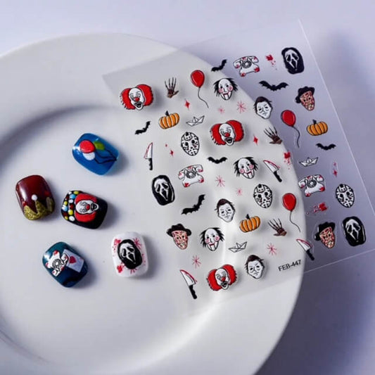 Nail Sticker Halloween FEB447 Premier Nail Supply