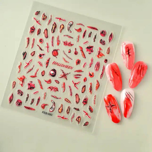 Nail Sticker Halloween FEB890 Premier Nail Supply