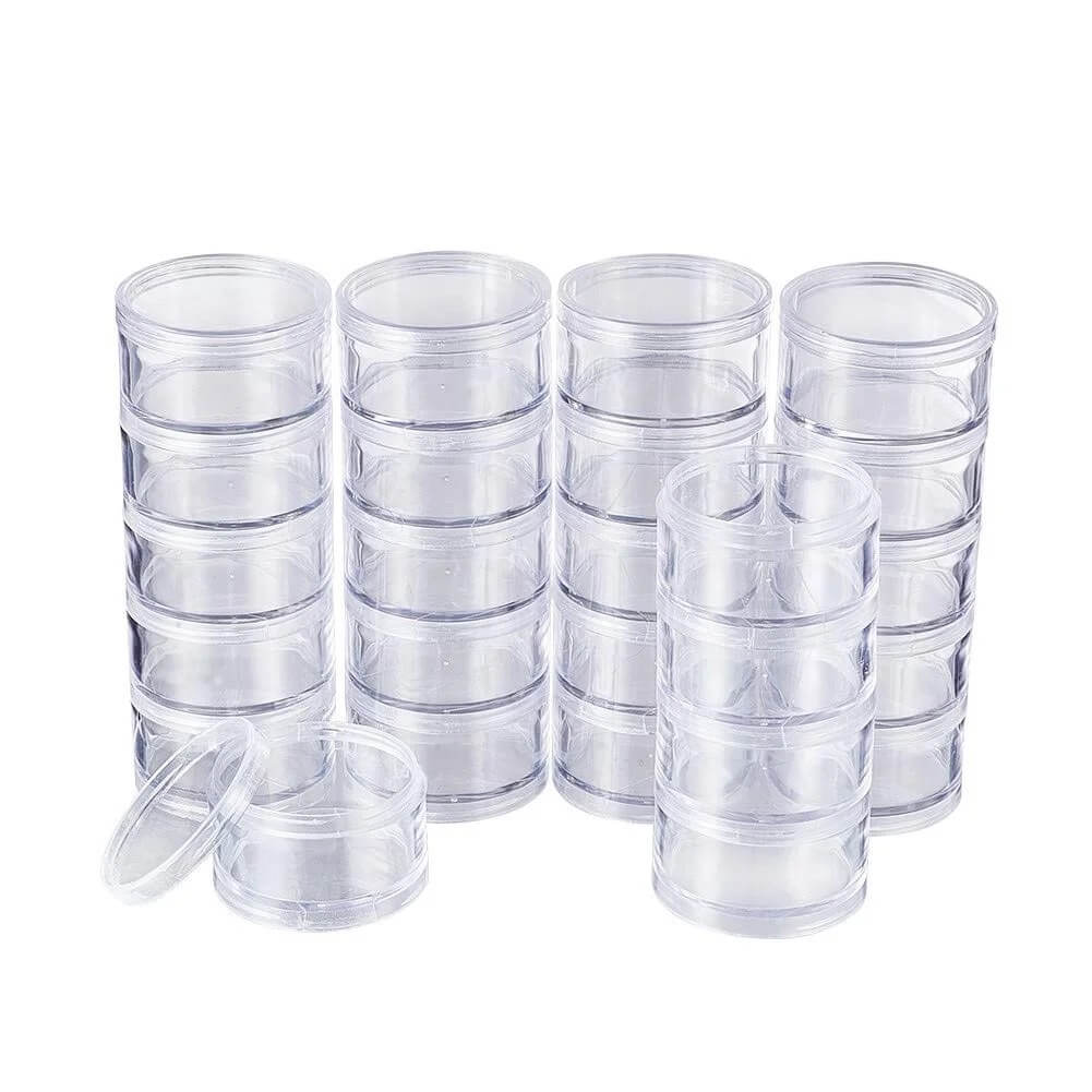 Nail Stackable Plastic Containers 5pcs/1column Beyond Beauty Page