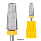 MN Beauty - Nail Drill Bit TLR Umbrella 5in1 XFine Gold 3/32