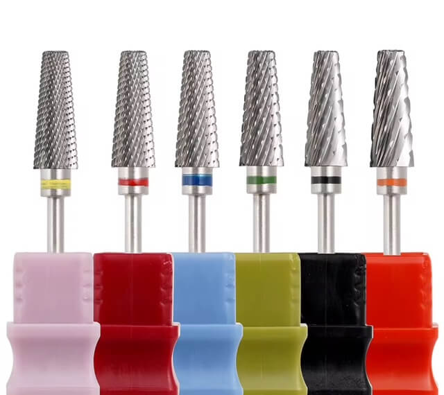 MN Beauty - Nail Drill Bit 5in1 Long Umbrella TLR 3/32