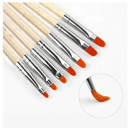 7pcs/Gel Nail Art Brush set Premier Nail Supply