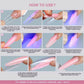Nail Tip Extensions Arched Almond Dual Nail Forms 256pcs#5 /5341-12 Premier Nail Supply