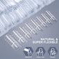 Nail Tip Poly Gel Form Extension Space French Almond #5/9882-9 Beyond Beauty Page